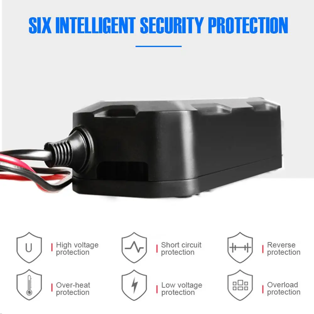 Полностью автоматическое 5 амперное умное зарядное устройство для мотоциклов 12 В