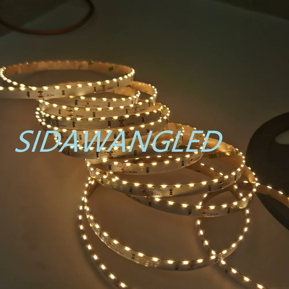 Промоакция вид сбоку полоса 335 D на метр 8 мм FPC 3000K IP20