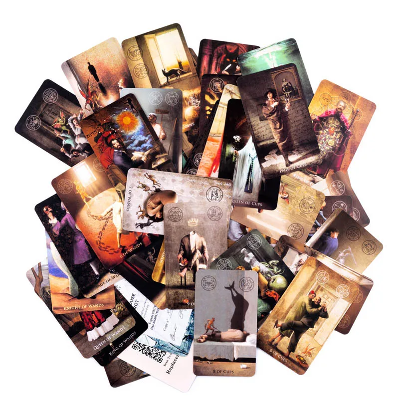 NEW Madhouse Tarot Cards Deck Table Oracle for Divination Fate Board Games Playing Party Card Game | Спорт и развлечения