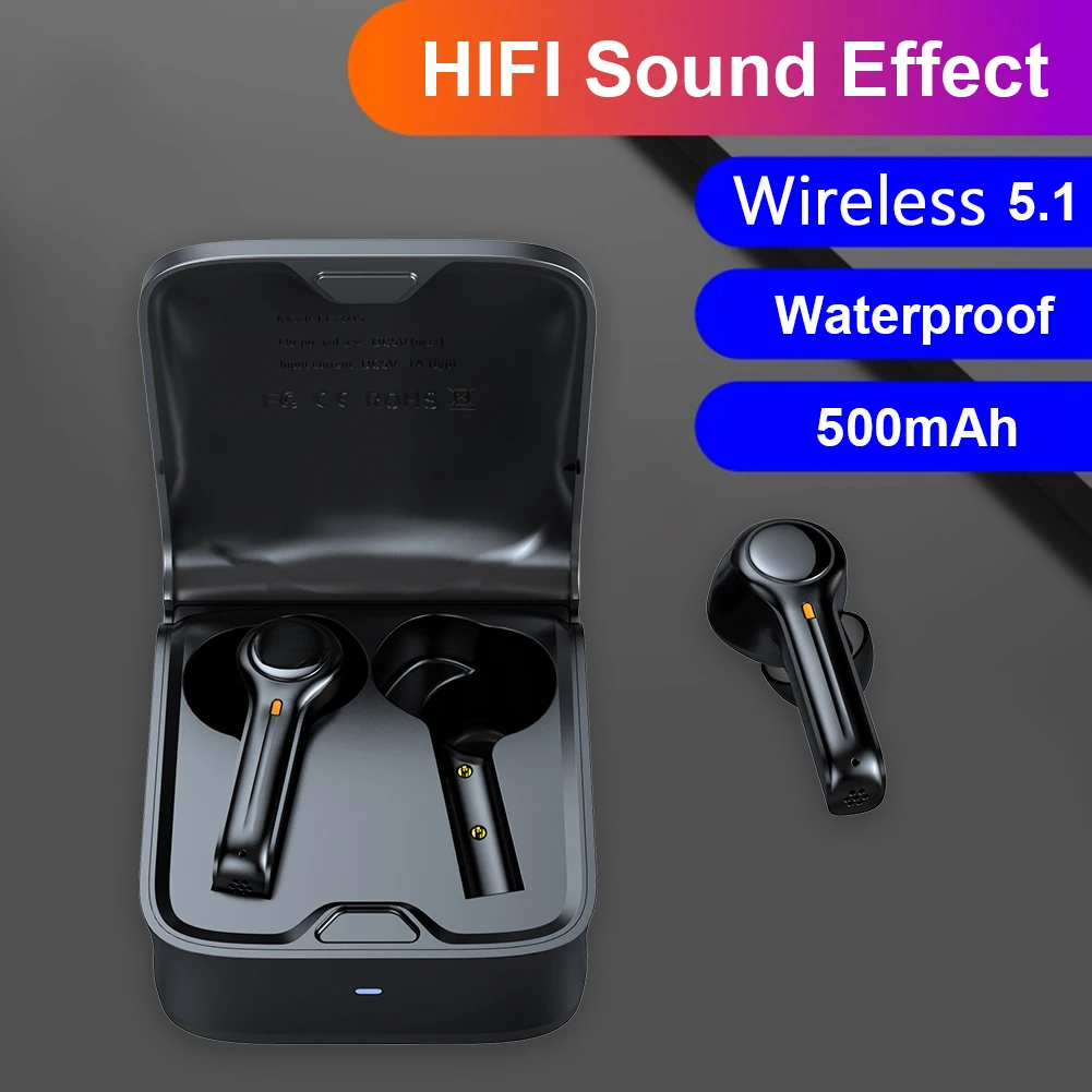

Водонепроницаемые Bluetooth-наушники, мини-наушники, Спортивная гарнитура с зарядным боксом, спортивные наушники-вкладыши, гарнитура