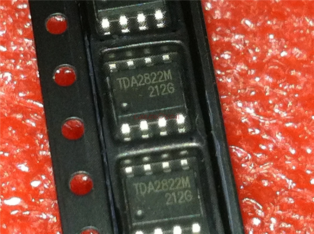 10 шт./лот TDA2822M TDA2822 лапками углублением SOP-8 и в
