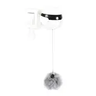 Игрушка для кошки с автоматическим движением, Интерактивная фотография, подъемный мяч, легкая установка, игрушка для кошки из кроличьей шерсти, диаметр 7 см