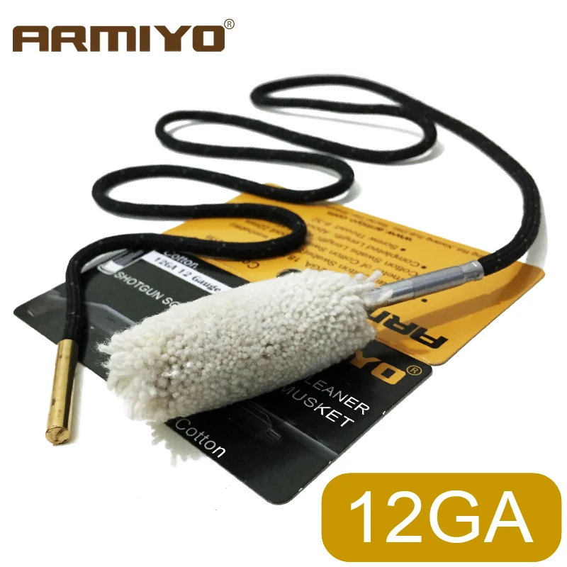 Ватные палочки Armiyo 12GA 18 5 мм чистящие для пистолета аксессуары стрельбы охоты