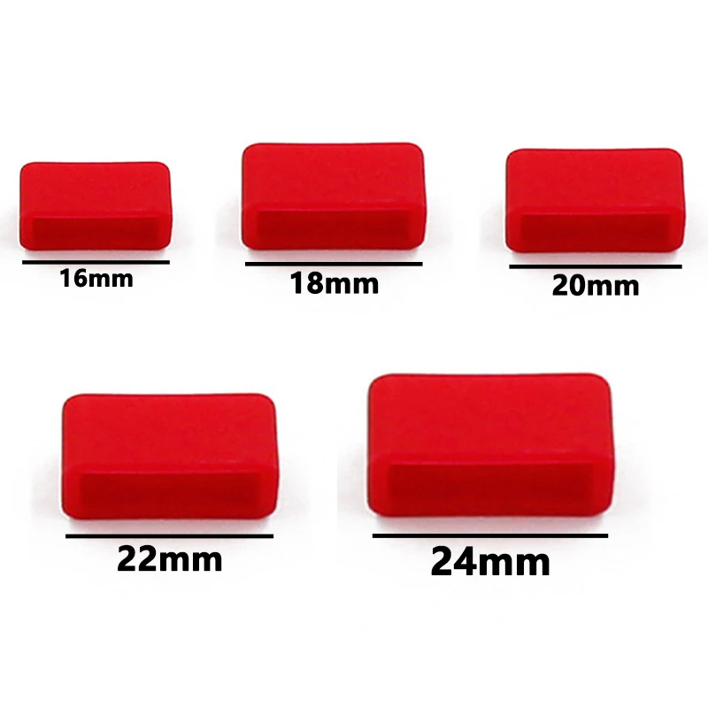 5 шт. резиновые кольца для ремешка часов силиконовые Сменные петли держатель