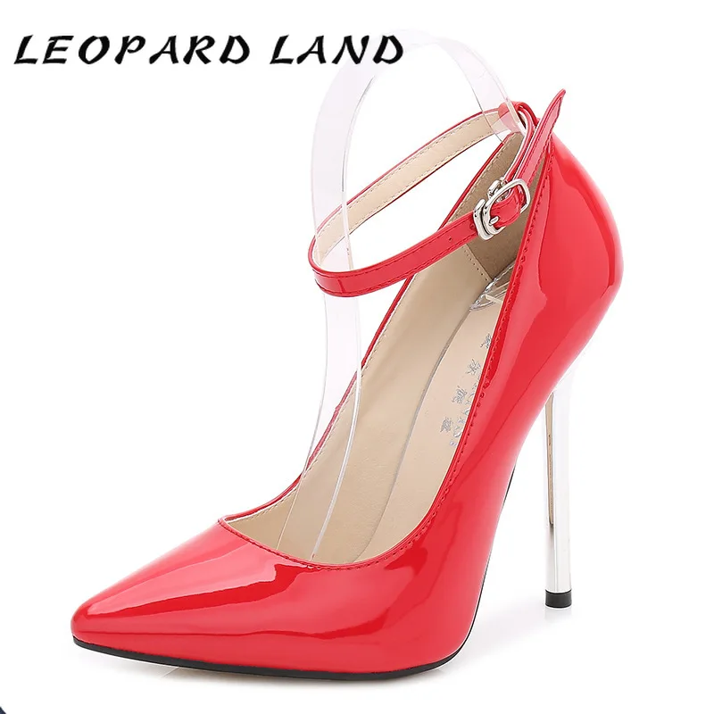 Женские пикантные туфли лодочки на очень высоком каблуке с леопардовым принтом