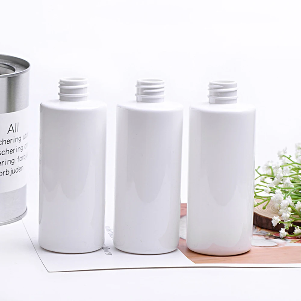 200ml Refillable Plastic Pump Dispenser Bottles For Lotion Massage Oil Shampoo Mousse Soap Empty Container Bpa/latex Free | Красота и