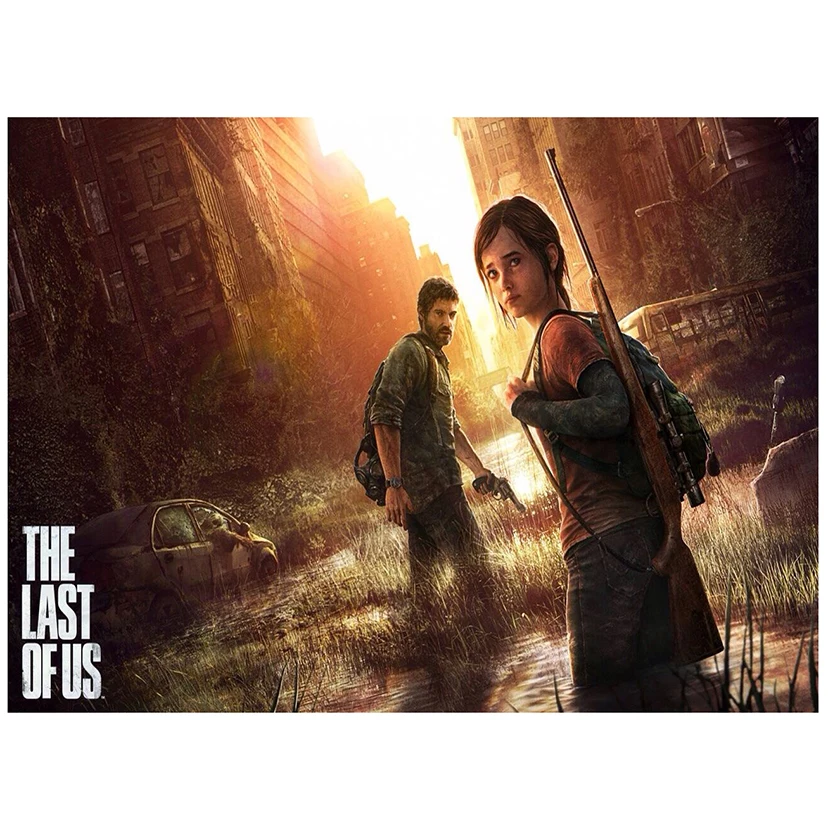 

Full Square/Round Diamond Painting The Last Of Us Poster DIY Diamond Embroidery Cross Stitch Picture Of Rhinestones Art WG2062