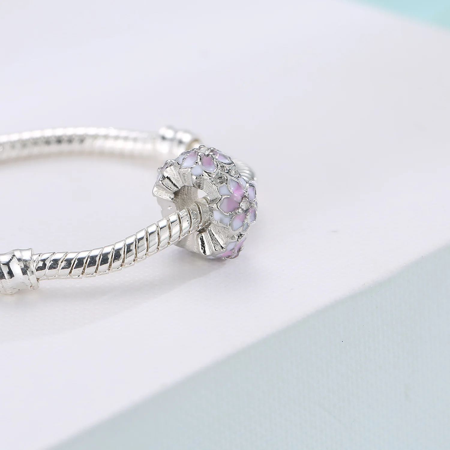 Fit Pandora Подвески Серебро 925 оригинальный браслет ювелирные изделия День Святого