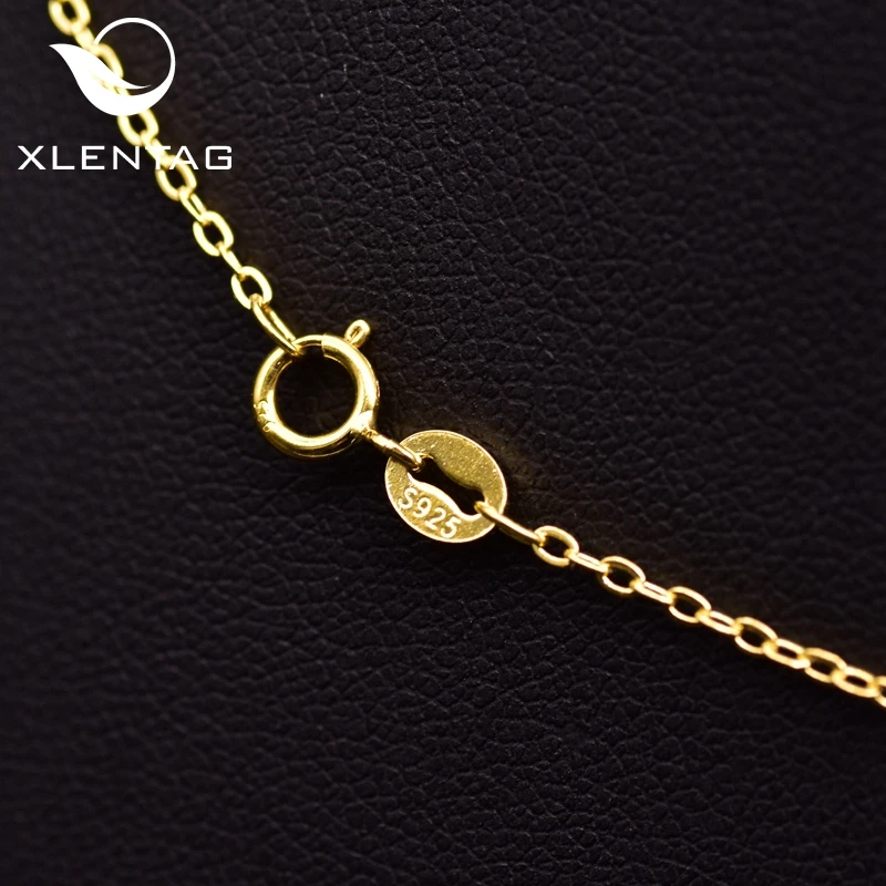 

Xlentag Original Design Natural White Pearl Necklaces & Pendants For Women Wedding Love Chains Luxury Vintage Jewellery GN0174