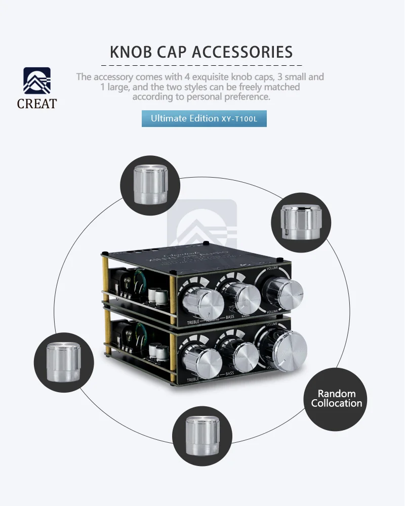Плата усилителя сабвуфера высокой мощности 2*100 Вт Bluetooth 5 0|Интегральные схемы| |