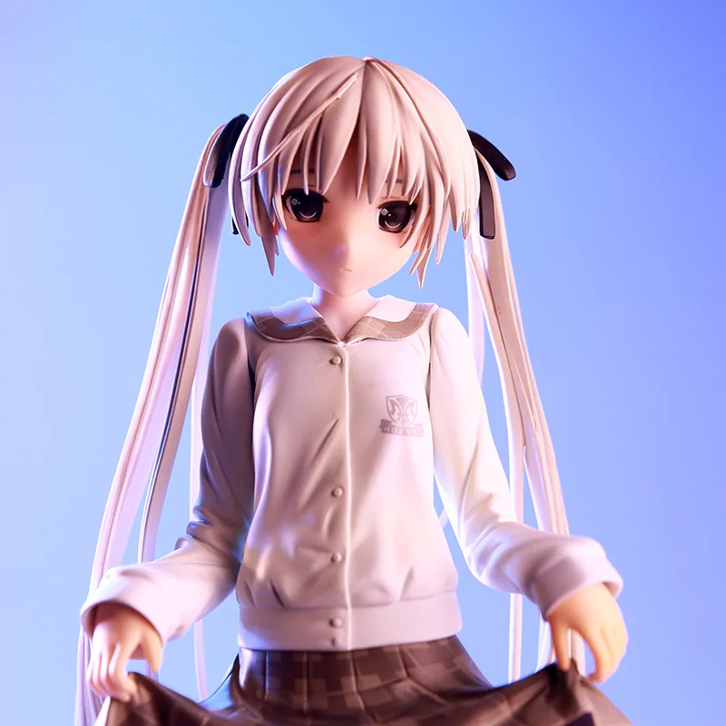 

25CM Game In Solitude Kasugano Sora School Uniform Ver Model PVC Sexy Adult Collection Gift Doll Anime Action Figure T30