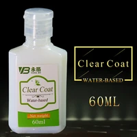 60ml water based clear coat clear varnish gold leaf protection dilute pearl powder and glitter powder