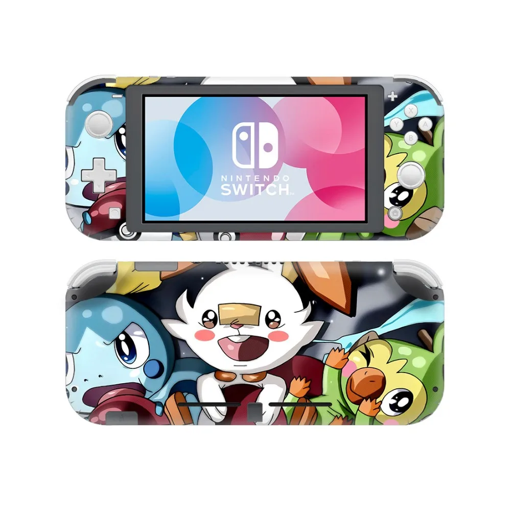 Покемон го Меч Щит кожи наклейка для nintendo Switch Lite консоль протектор мини nintendo Switch Lite стикер кожи