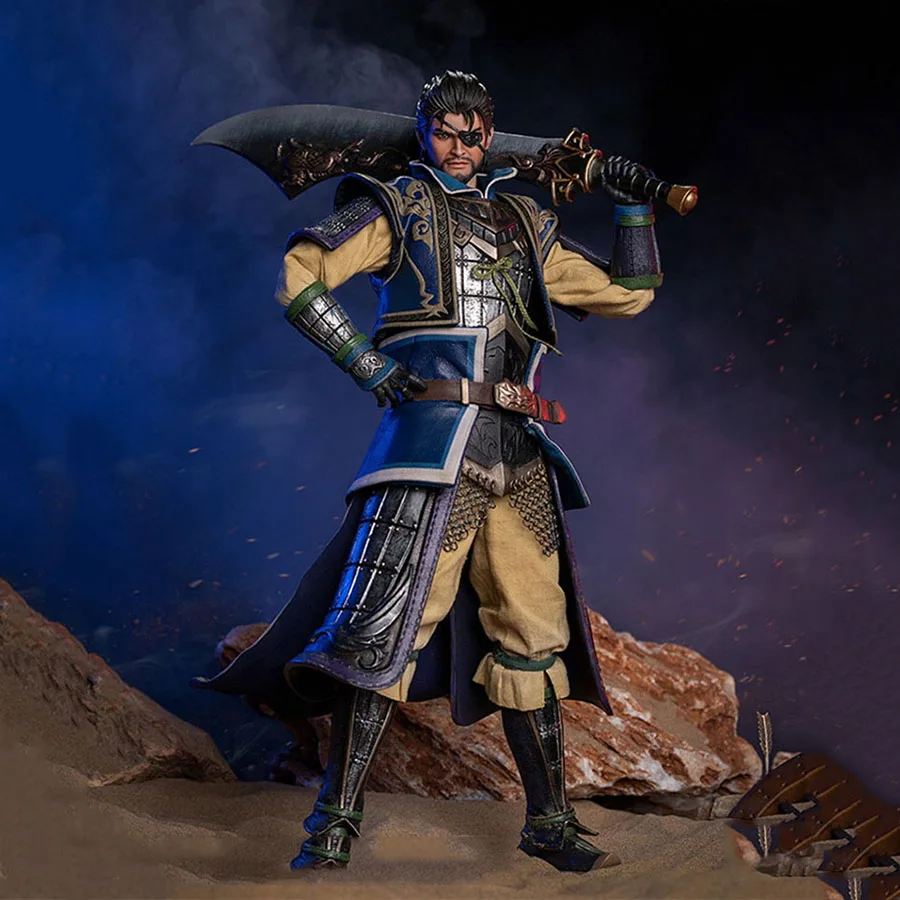 Для коллекции в масштабе 1/6 Мужские Династии воины 8 Xiahou Dun полный набор