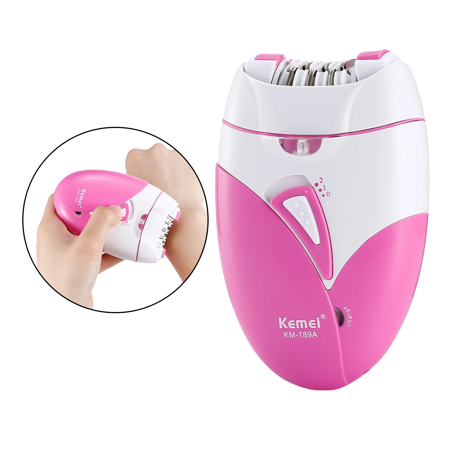 

Rechargeable Shaver Epilator Hair Remover Gentle for Women Legs Facial