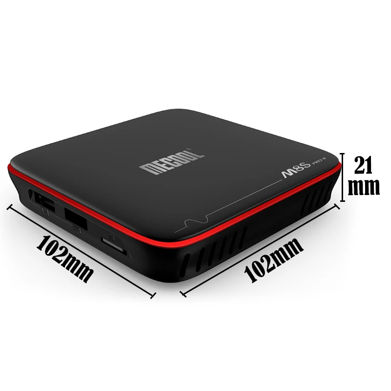 Smart TV Box Amlogic S905W PLUS W Android 7 1 2G RAM 16G ROM 2 4G WiFi 4K Ультра Тонкий HD телеприставка плеер