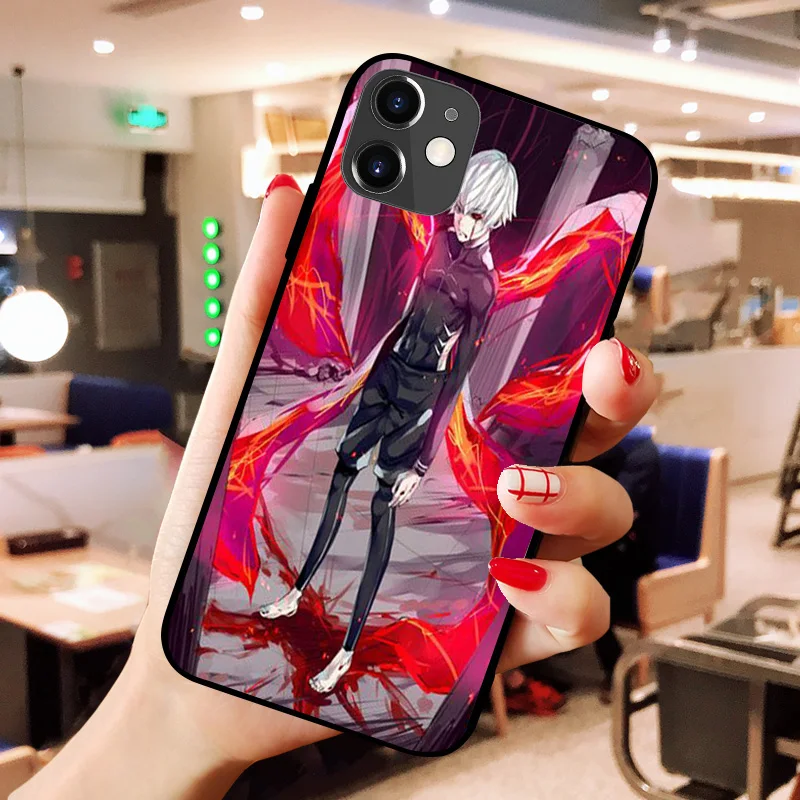 Tokyo Ghoul case coque fundas for iphone 11 PRO MAX X XS XR 4S 5S 6S 7 8 PLUS SE 2020 cases cover | Мобильные телефоны и