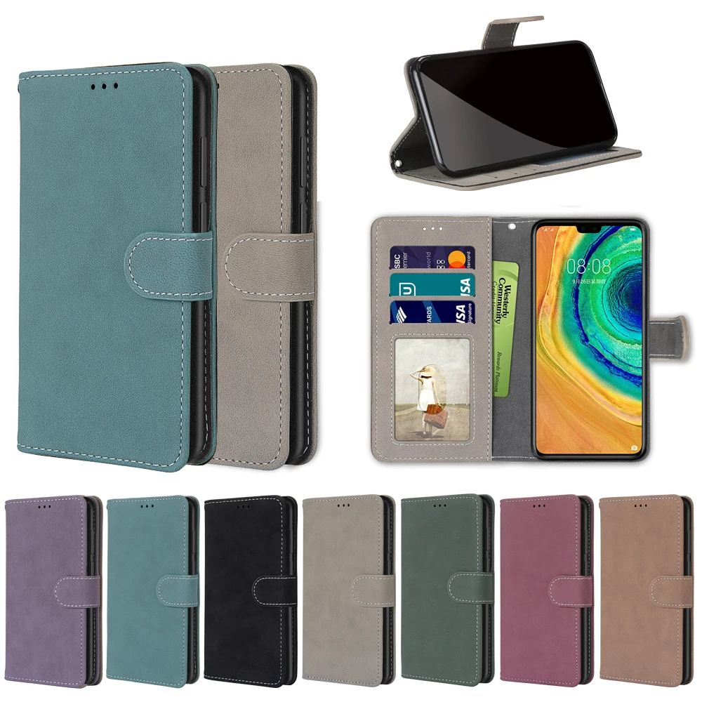 

Флип-чехол для Meizu M8 V8 Pro, Матовый кожаный чехол-кошелек, подставка для Meizu X8 M8, чехол для телефона, роскошный простой чехол-книжка