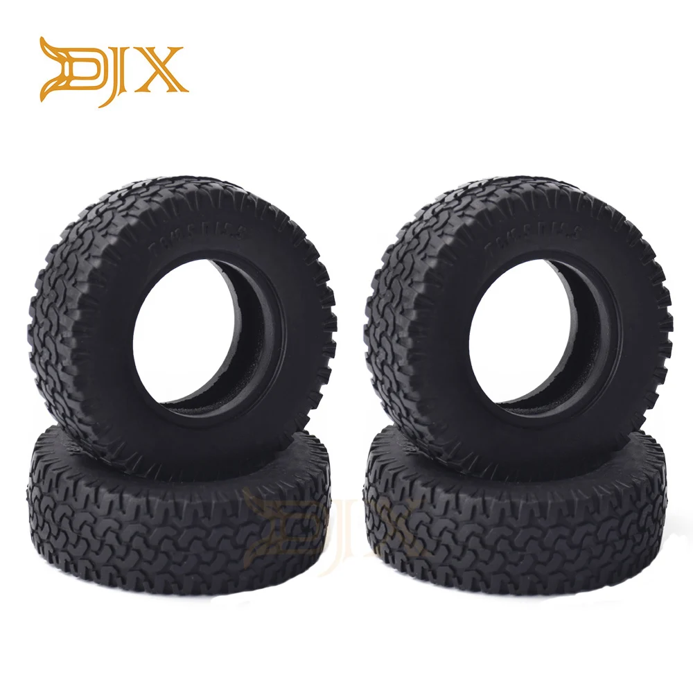 DJX 4 шт. 1 55 дюйма Мягкие Резиновые Колесные шины шина для радиоуправляемого