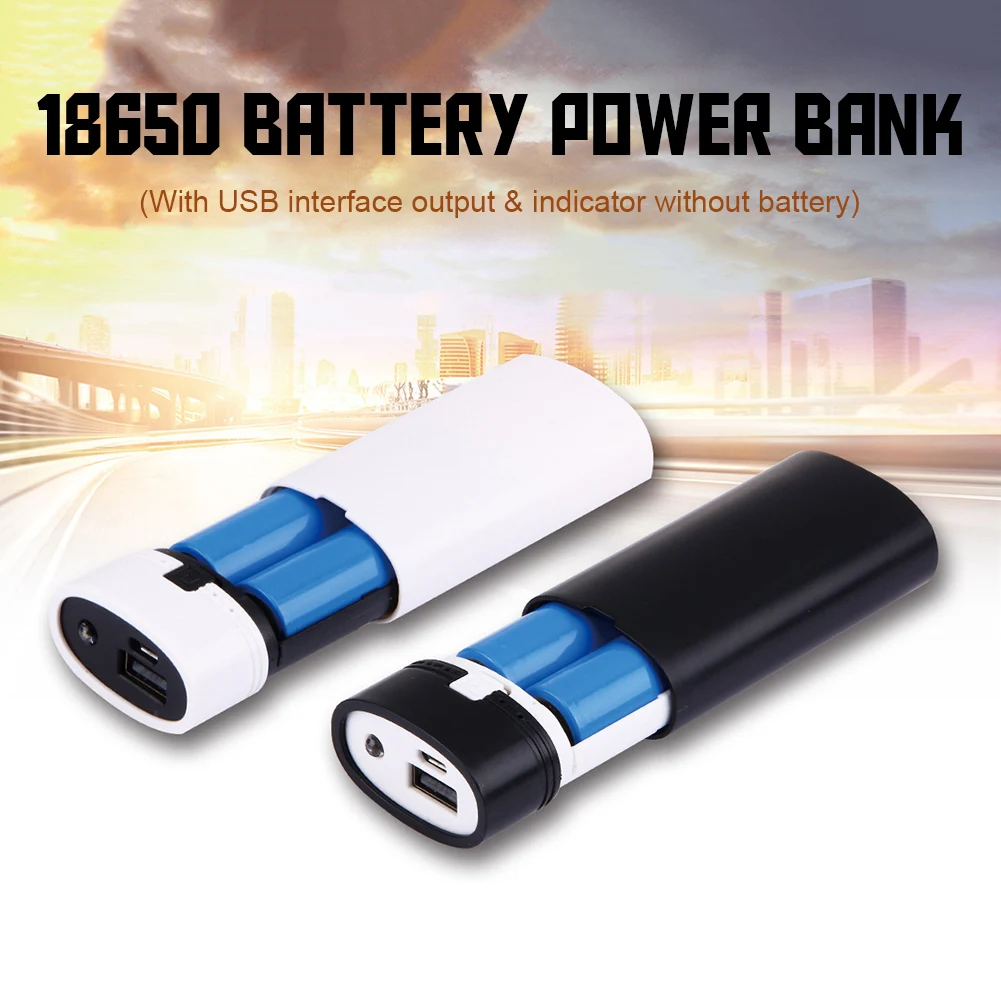 Портативный Зарядное устройство съемной конструкции с индикатором светильник