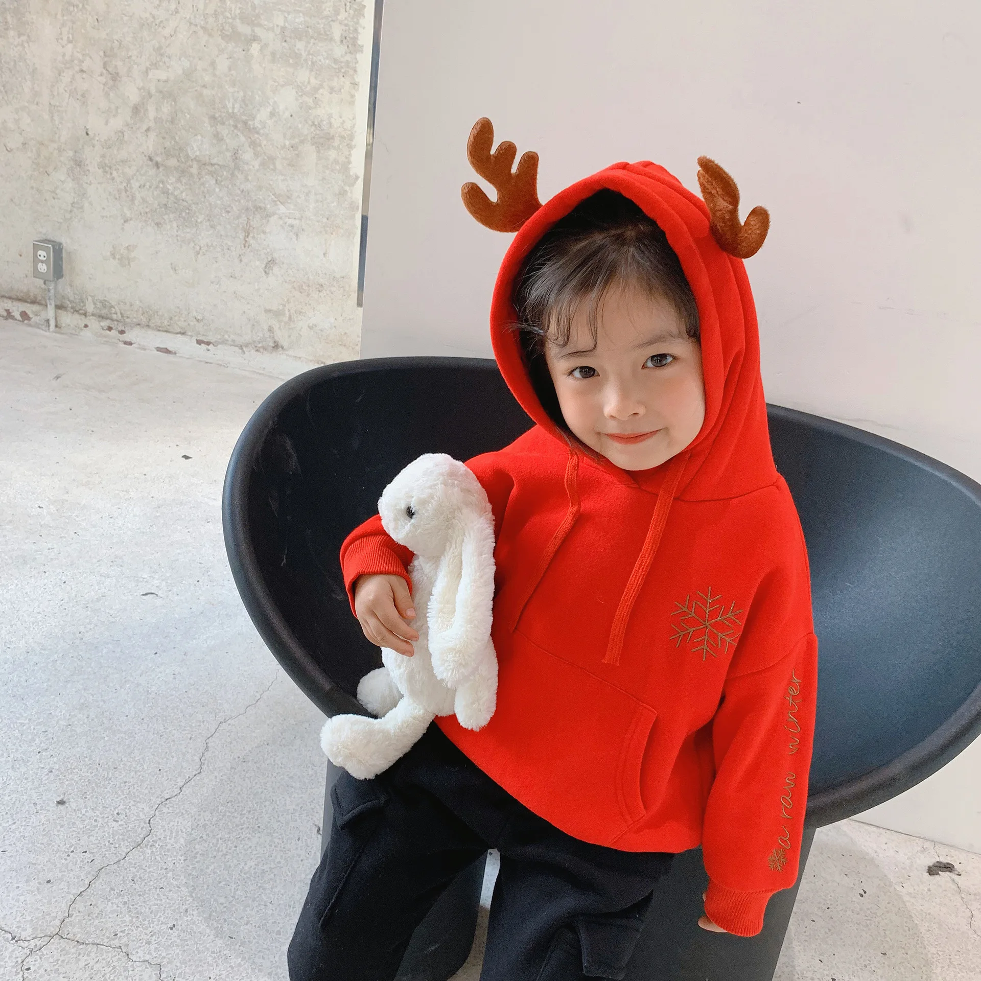 Новое поступление зимняя одежда в рождественском стиле хлопковая утепленная и