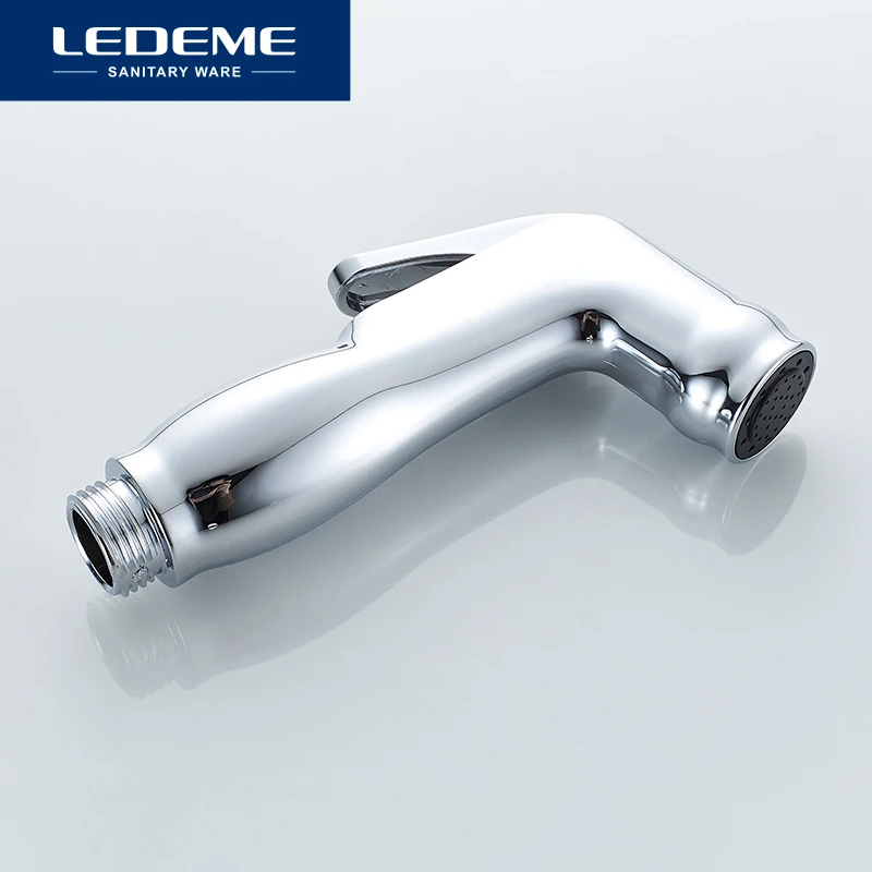 Смеситель для биде LEDEME двухфункциональный ванной душа с крючком хромированный