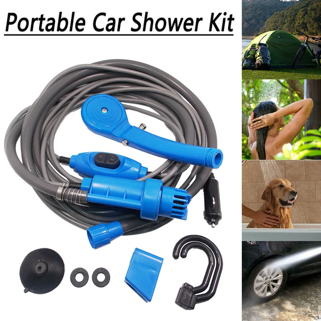 12V Портативный Душ для походов туристический|Душевые насадки| |