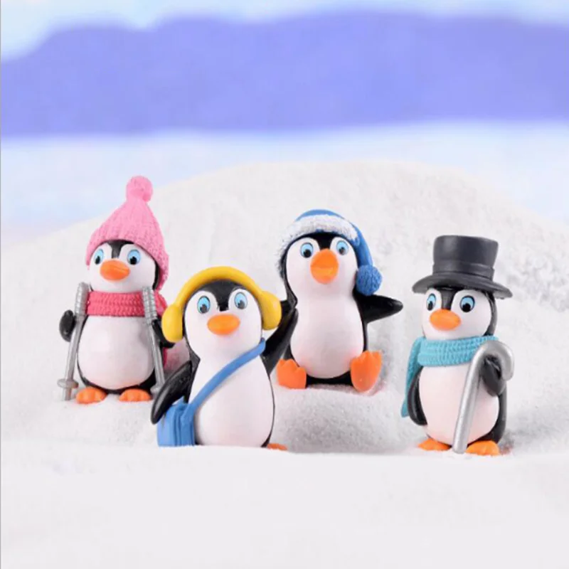 1/2/3 шт./компл. kikikids/зимняя миниатюрная фигурка мини рождественские фигурки для Фея декорация рукоделие хобби лучшие подарки для детей MZL220