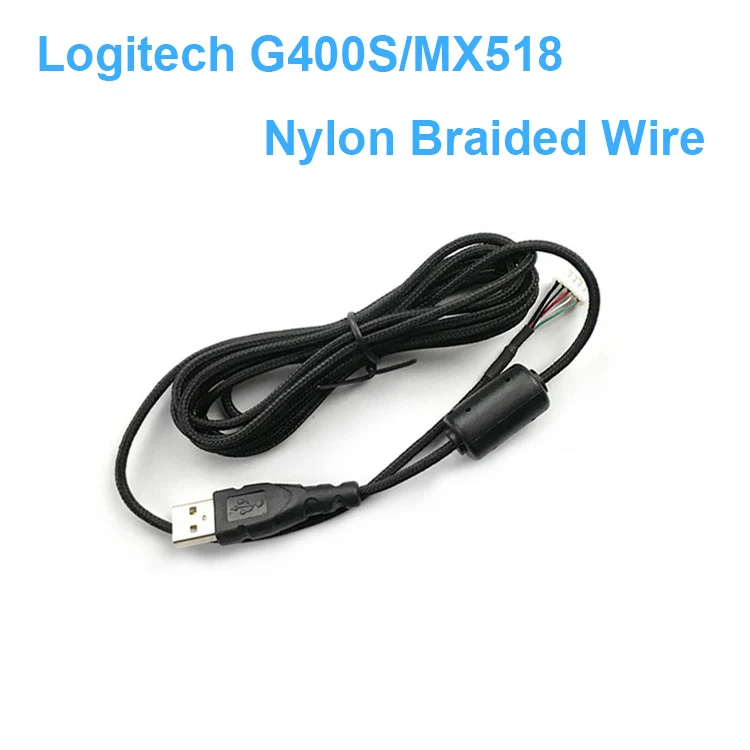Оригинальные новые USB кабели для мыши Logitech G9X Alien/G5/MX518/G500/G502/G300S/G402/G102/G400S|Аксессуары