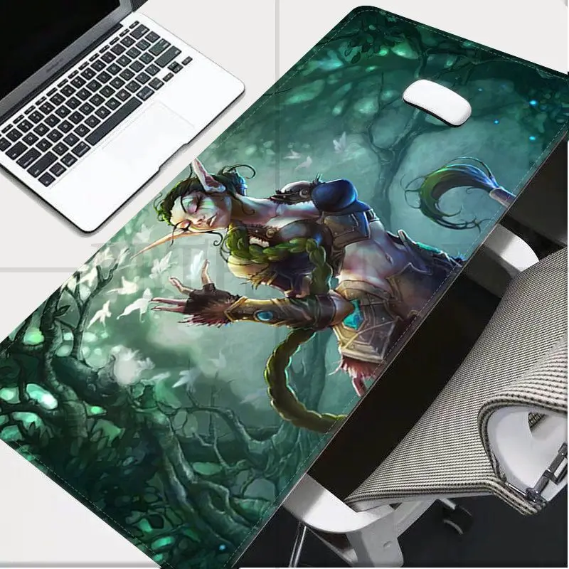 

BBTHBDNBY World of Warcraft Beautiful Anime Mouse Mat Speed/Control Version Large Gaming Mouse Pad