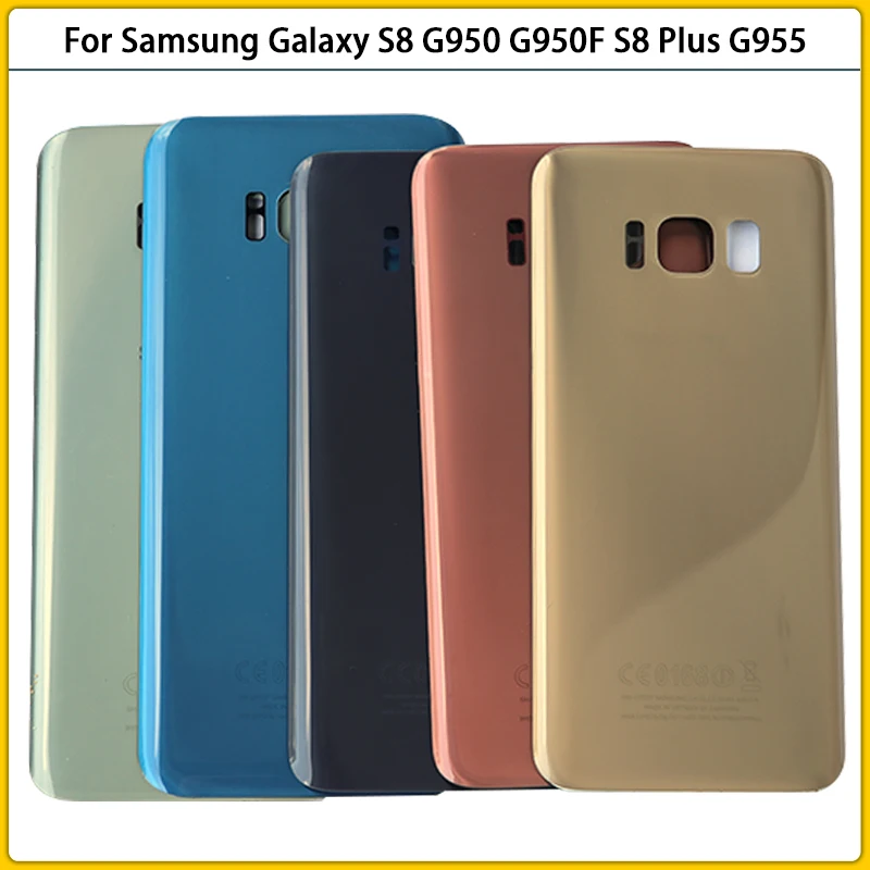 10 шт в упаковке новая S8 задний корпус чехол для Samsung Galaxy G950 G950F плюс G955 G955F Крышка