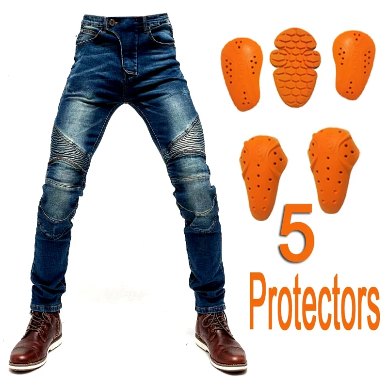 2021 Модные мужские и женские брюки для мотогонок Узкие синие мотоциклетные