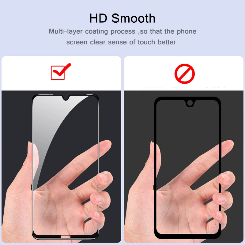Стекло для Xiaomi Redmi Note 8 Pro закаленное стекло полное покрытие Защита экрана для Redmi Note 8 Note8 Pro 8T защитное стекло