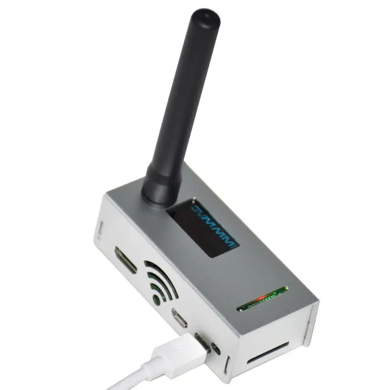 

Assembled MMDVM Electrician Analyzer Hotspot OLED Antenna Case Support P25 DMR YSF for Raspberry pi Easy Installation