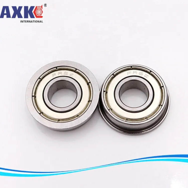 

20pcs High quality ABEC-3 Z2V1 FR6-2Z Flanged 3/8"x 7/8" X 9/32" FR6ZZ inch Miniature Flanged Ball Radial Bearings free shipping