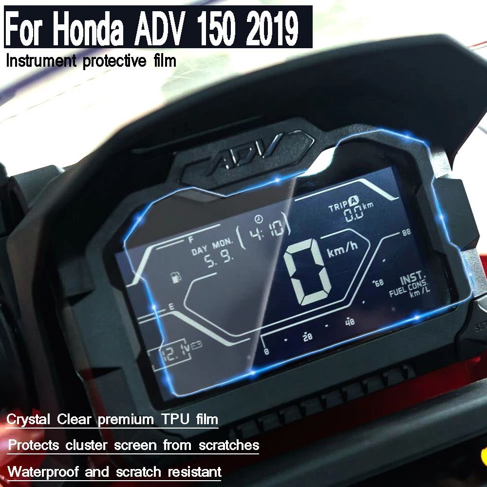 

Для Honda ADV 150 ADV150 2019 мотоциклетная защитная пленка от царапин фотопленка для приборной панели