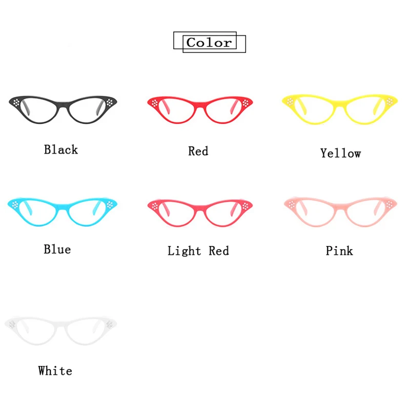 Женские очки кошачий глаз для близорукости модные в стиле ретро с цветами сливы и