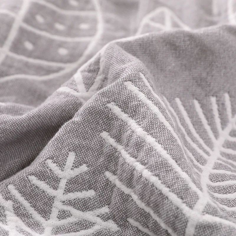 Одеяла в японском стиле покрывало для двуспальной кровати 4 слойное газовое