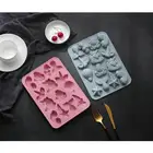 Силиконовая форма для метеорита, звезды, кабошоны из смолы, подвески, единорог, радуга, инструменты сделай сам, милая форма для шоколада с хвостом русалки