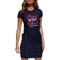 jesus blessed by god sleeveless bodycon dress women sexy mini clubwear 2022 casual dress