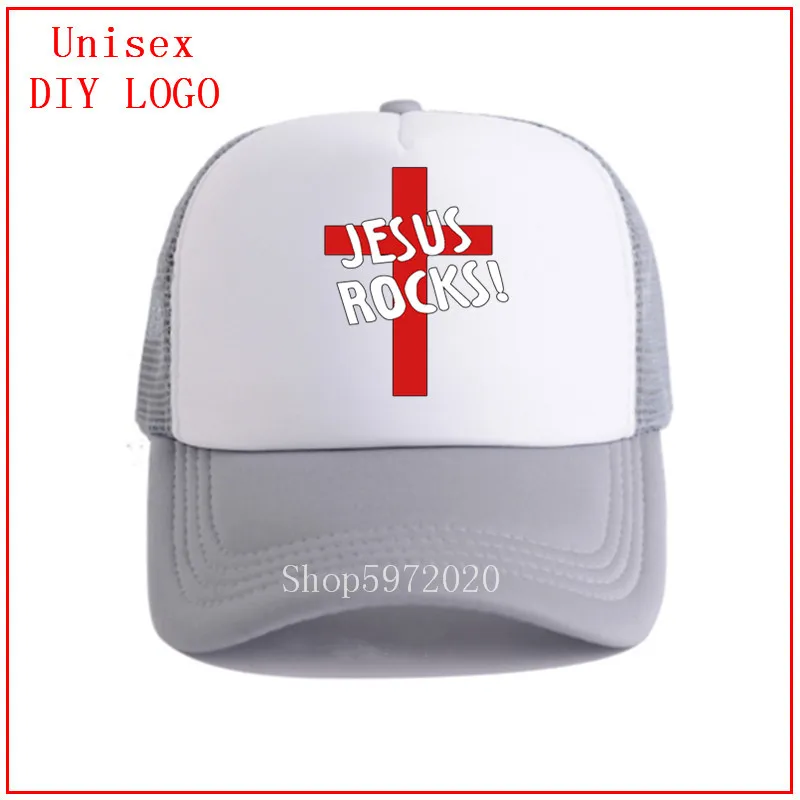 Бейсболка с принтом Иисуса рок Мужская кепка мужская Кепка летняя трендовая