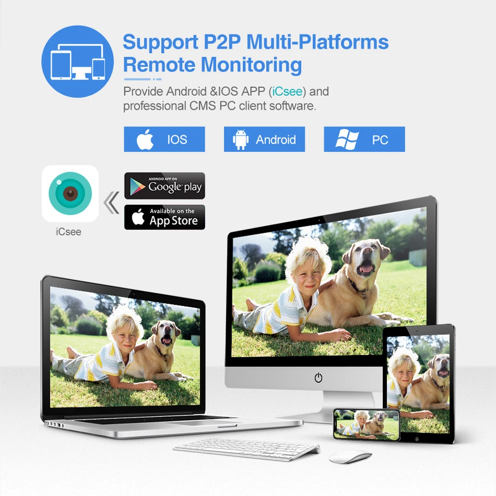 IP камера MISECU беспроводная водонепроницаемая с поддержкой Wi Fi 1080P|Камеры