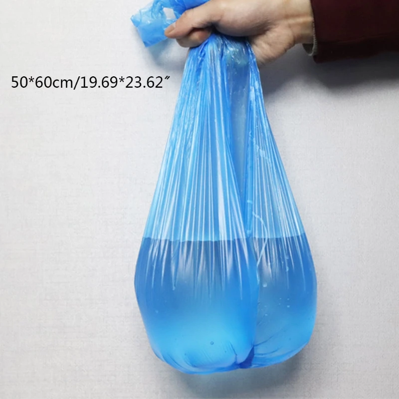 

2 pack(10 rolls)/ Garbage Bags Vest Style Storage Bag For Home Waste Trash Bags