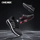 ONEMIX спортивная обувь для мужчин на шнуровке Обувь с дышащей сеткой светильник кроссовки Для женщин для прогулок либо занятий бегом и комфортных занятий спортивной обуви