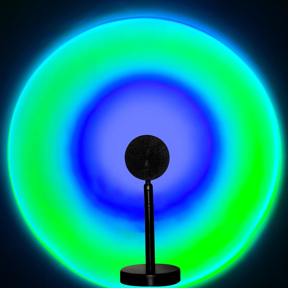

NEW Remote Control RGB Sunset Projection Lamp Rainbow Atmosphere Led Light For Home Bedroom Shop Background Wall Decoration