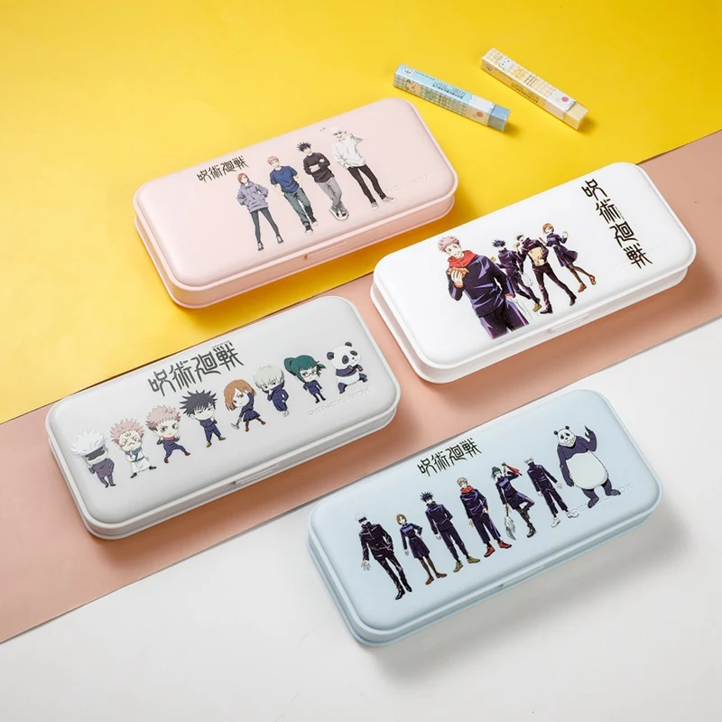 

Anime Jujutsu Kaisen Pencil Case Cute Cartoon PP Office School Pen Box Kids Children Pencilcase Student Stationery Storage Box