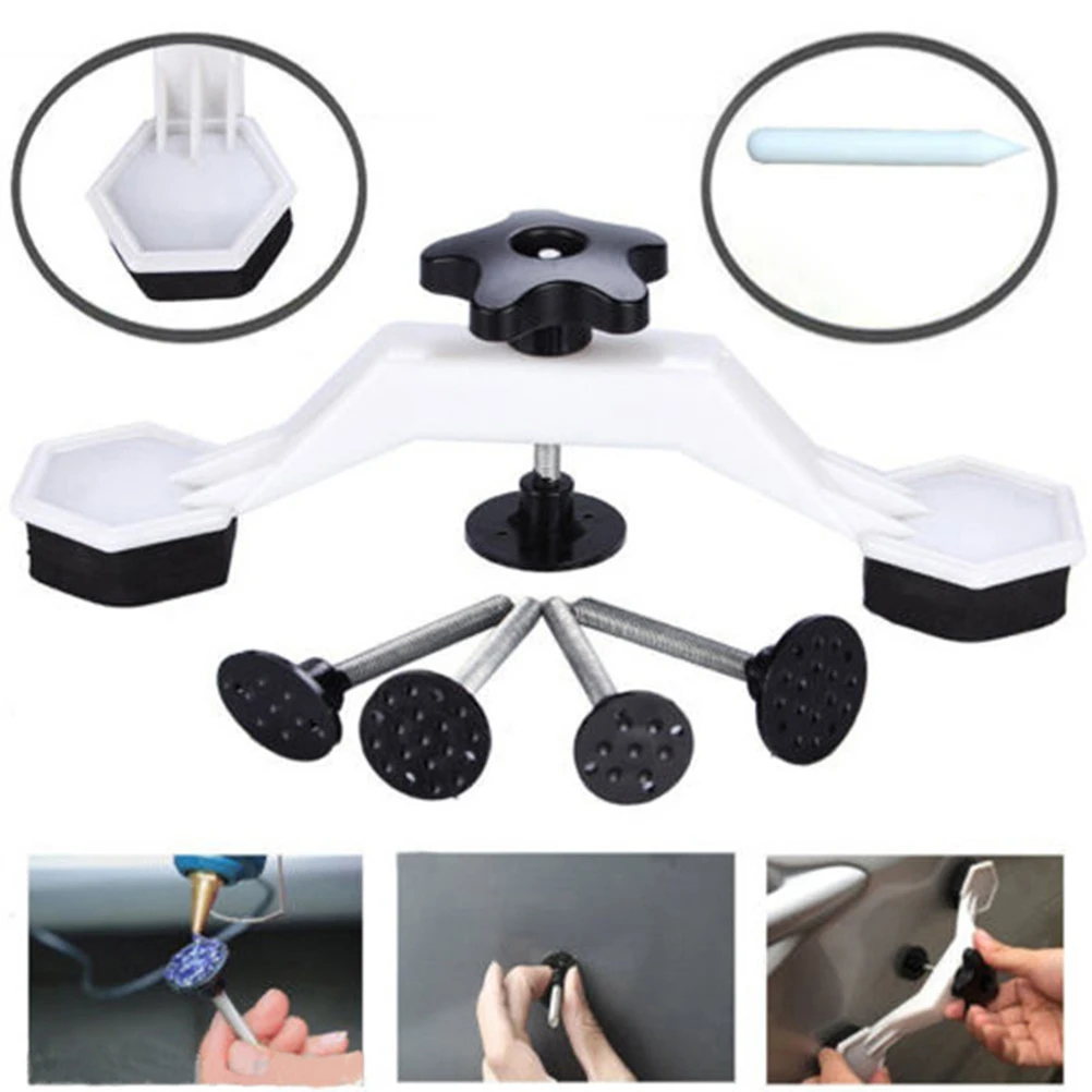 Универсальный инструмент для ремонта вмятин автомобиля фотомагнитный клей
