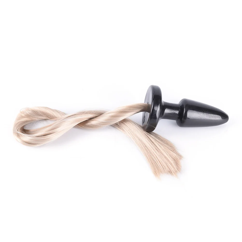 New Экзотические аксессуары Анальная пробка хвост TPR настоящая лисий женские