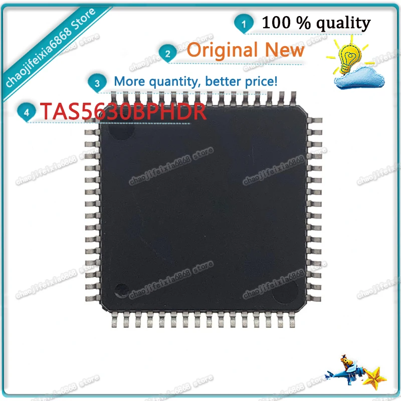 1 шт./лот! TAS5630BPHDR TAS5630B HTQFP-64 TAS5630 QFP64 TAS56308 TAS5630BPHD аудио усилитель новый оригинальный |
