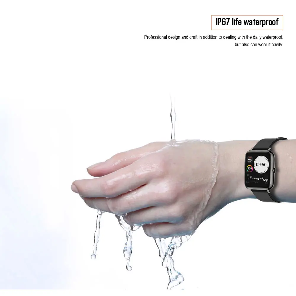 

P22 Smart Watch Men Women Heart Rate Blood Pressure Monitoring Fitness Tracker Bracelet SmartWatch For ios Android PK B57 IWO